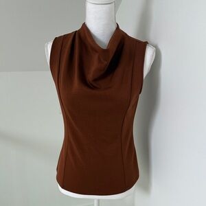 Banana Republic Rich Brown Cowl Neck Sweater